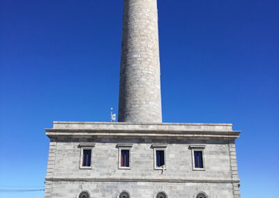 Imagen del Faro de Cabo de Palos junto a Cala Fría