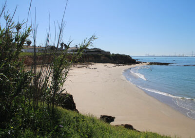 Playa La Calita en Puerto de Santa María (Cádiz)