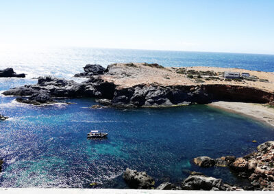 Playa de la Cala Fría en Cabo de Palos