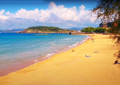 Playas bonitas en Santander
