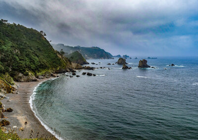 Playas de la costa occidental de Asturias - Playa del Silencio