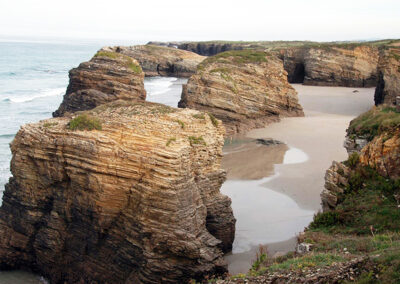 Praia As Catedrais En Ribadeo (Lugo - Galicia)