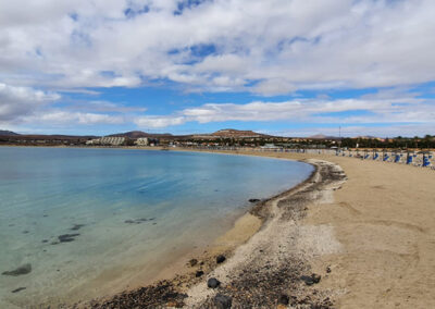 Playa Caleta de Fuste en Antigua (Fuerteventura) - Islas Canarias