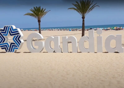 Playa de Gandía (playas para ir con niños en Valencia)