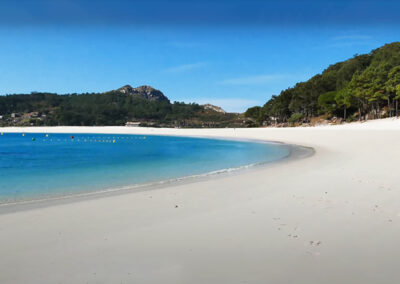 Playa de Rodas en Islas Cíes (Pontevedra)