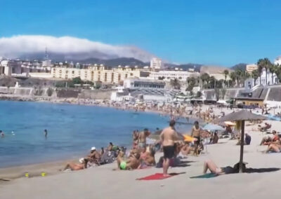 Playas de Ceuta - playa de la Ribera