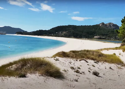 Viajar a las Islas Cíes - Ver playa de Rodas