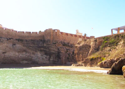 Playa Ensenada de los Galápagos en Melilla