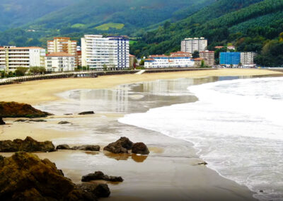 Playa de Bakio en Vizcaya