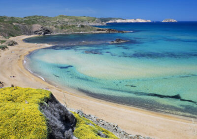 Playas en Es Mercandal - Playa Cavalleria (Menorca)