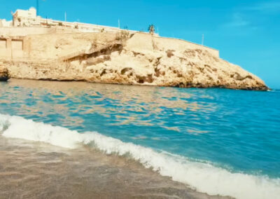 Playas para ir con niños en Melilla - Ensenada de los Galápagos