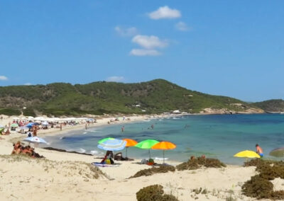 Playa Es Cavallet en Sant Josep de sa Talaia (Ibiza)
