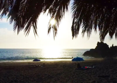 Playa de El Charco Verde en Los Llanos de Aridane - Atardecer de ensueño