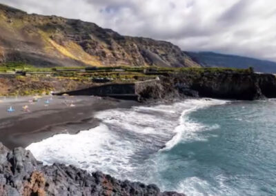 Playa de El Charco Verde en Los Llanos de Aridane - Reserva de la Biosfera (Islas Canarias)